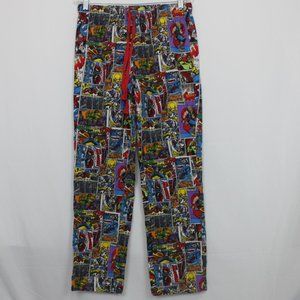 Disney Marvel Comic Print Small Mens PJ Pants